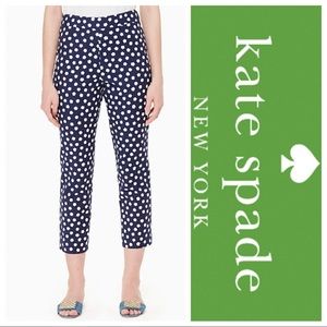NWT Kate Spade Cloud Dot Jacquard Pant